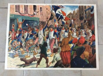 affiche scolaire école rossignol histoire la marseillaise