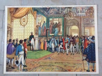 tableau pédagogique histoire de France Napoléon Bonaparte