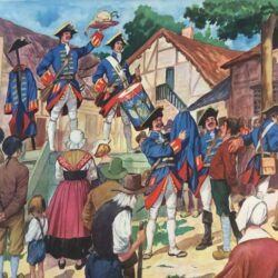 affiche scolaire école rossignol histoire les soldats sous Louis XIV