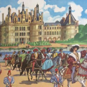 Affiche Scolaire Château Chambord Histoire De France