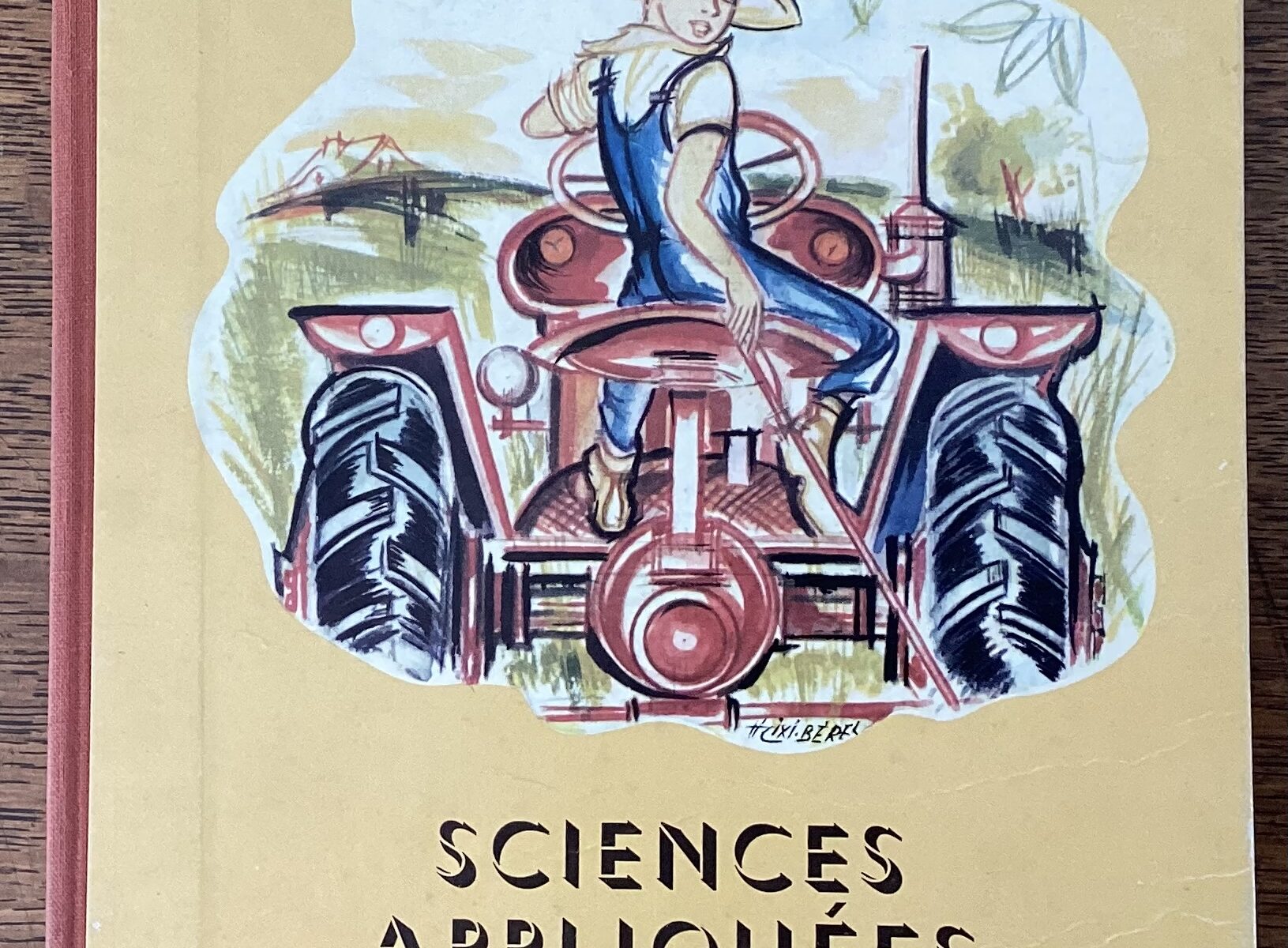 LIVRE SCOLAIRE ANCIEN SCIENCES APPLIQUÉES