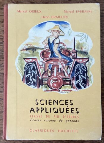 LIVRE SCOLAIRE ANCIEN SCIENCES APPLIQUÉES