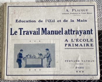 LIVRE SCOLAIRE LE TRAVAIL MANUEL ATTRAYANT