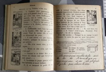 LIVRE SCOLAIRE ANCIEN LECTURES ENFANTINES