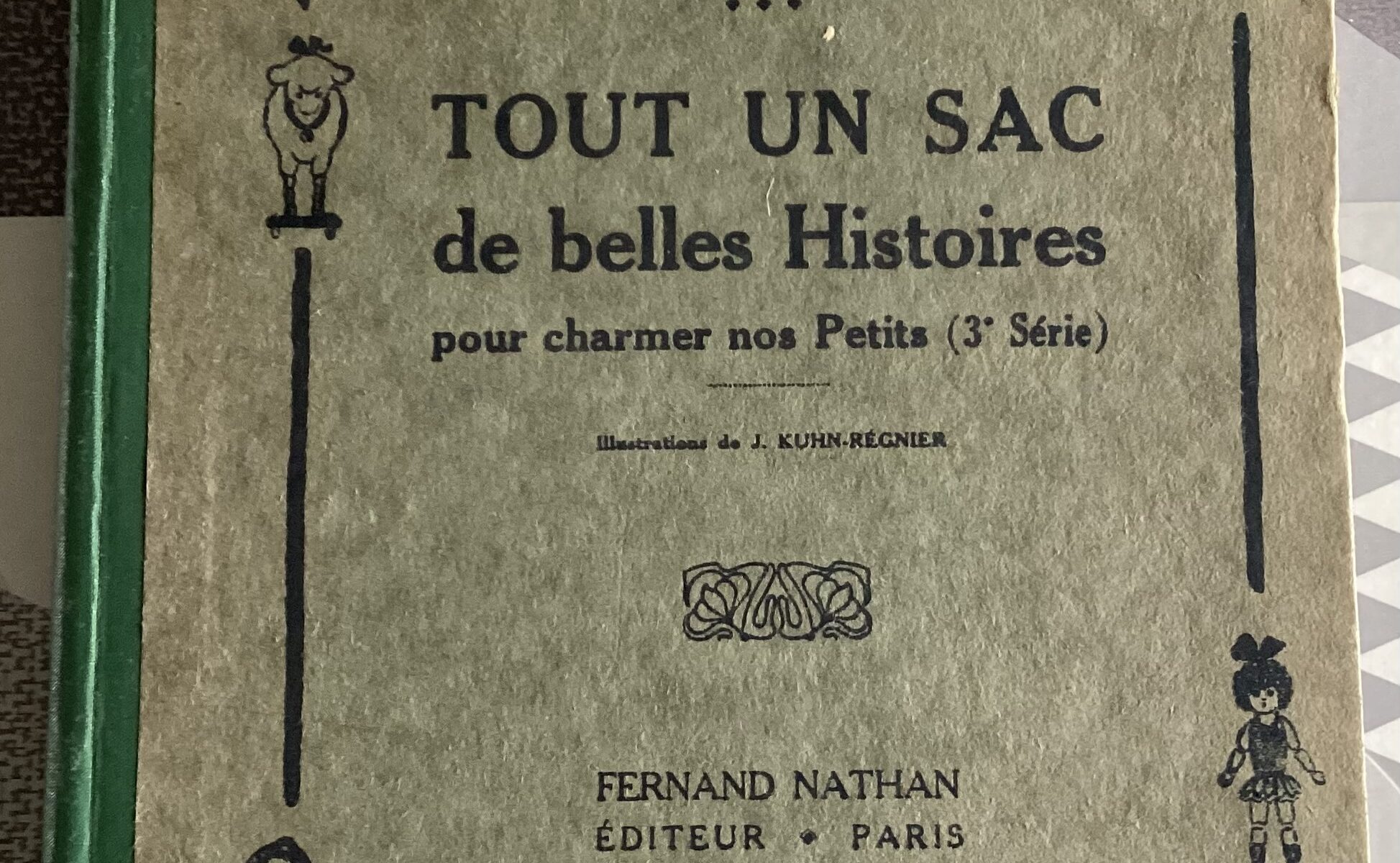 LIVRE SCOLAIRE TOUT UN SAC DE BELLES HISTOIRES