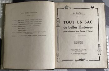 LIVRE SCOLAIRE TOUT UN SAC DE BELLES HISTOIRES