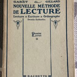 LIVRET NOUVELLE MÉTHODE DE LECTURE