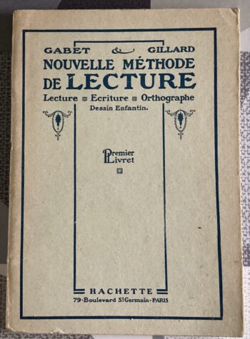 LIVRET NOUVELLE MÉTHODE DE LECTURE