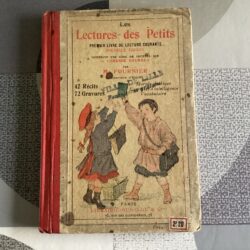 LIVRE SCOLAIRE ANCIEN LECTURES DES PETITS