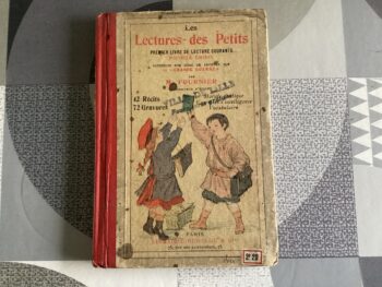 LIVRE SCOLAIRE ANCIEN LECTURES DES PETITS