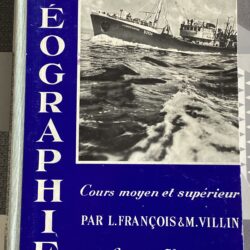 LIVRE SCOLAIRE ANCIEN GÉOGRAPHIE