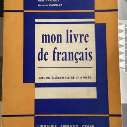 MON LIVRE DE FRANÇAIS COURS ÉLÉMENTAIRE